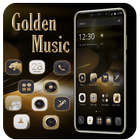 Golden Music Theme icône