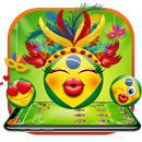 Brazil Emoji Carnival Theme😘 APK