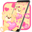 Cute Teddy Love Launcher Theme 💗 APK