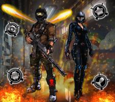 Hit-man Sniper Game Theme Cartaz