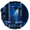 APK Neon Night City Launcher Theme