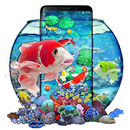 Thème Poisson Koi Spirituel APK