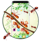 Green Nature Ant Theme icône