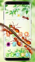 Green Nature Ant Theme постер
