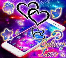 Dream Galaxy Love Theme تصوير الشاشة 1