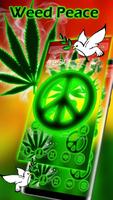Rasta Weed Peace Reggae Theme تصوير الشاشة 3