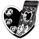 Shiny Diamond Heart Launcher Theme💖 APK