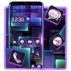 Cool Purple Abstract Theme🖤💜 icon