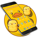 Cartoon Yellow Cute Duck Theme APK