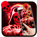 Hell Red Blood Skull Launcher Zeichen