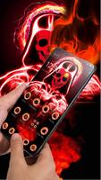 Hell Red Blood Skull Launcher Screenshot 1