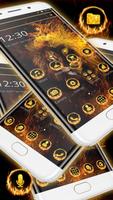 Roaring Fire Lion Launcher Theme screenshot 3