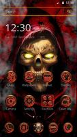 Bloody Zombie Monster Skull Launcher Theme screenshot 3
