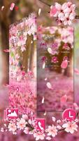 برنامه‌نما Glamorous Pink Flower Wallpaper Theme عکس از صفحه