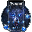 Growling Brutal Wolf Launcher Theme APK