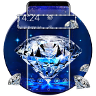 Lustrous Diamond Launcher Theme icono
