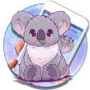 Cute Kawaii Koala Theme APK