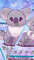 Cute Kawaii Koala Theme capture d'écran 2