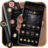 Black Business Mechanical Gear Theme أيقونة