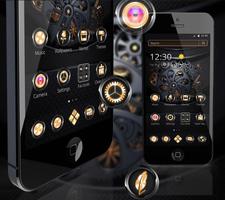 Black Business Mechanical Gear Theme screenshot 1