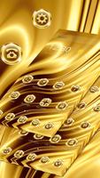 Gold Luxury Silk Business Smooth Theme Affiche