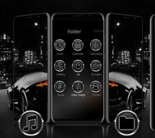 Black Luxury Sports Car Theme🚗 Screenshot 2