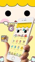 Cute Yellow Boy Kawaii Theme تصوير الشاشة 3