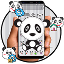 Cartoon Black Panda Theme 🐼 APK