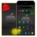 Neon Apple Launcher Theme🍎 APK