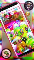 Glassy Colorful Bubble Theme स्क्रीनशॉट 2