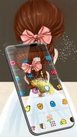 1 Schermata Cartoon Wedding Cute Girl Theme