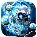 APK Technology Thunder DJ Skull Theme