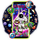 Rocket Astronaut Launcher Theme aplikacja