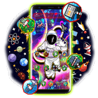 Rocket Astronaut Launcher Theme ikona