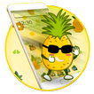 Cute Yellow Pineapple Launcher Theme🍍