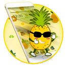 Cute Yellow Pineapple Launcher Theme🍍 APK