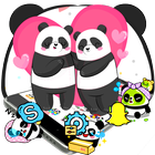 آیکون‌ Cute Pink Lovely Panda Launcher Theme🐼💖