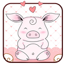 Adorable Piggy Theme🐷 APK