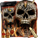 Gun Shot Skull Bullet Theme APK