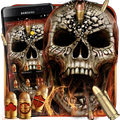 ”Gun Shot Skull Bullet Theme
