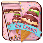 Yummy Tasty Ice Cream Launcher Theme أيقونة