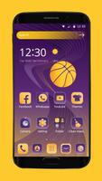 Los Angeles Basketball الملصق