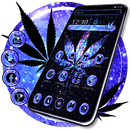 APK Shiny Galaxy Weed Launcher Theme