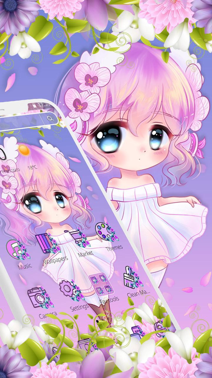 Cute Princess Kawaii Girl Theme For Android Apk Download