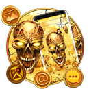 Golden Devil Skull Launcher Theme 💀 APK