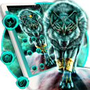 Blue Magic Wolf King Theme APK