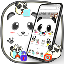 Cute Face Panda Launcher Theme 🐼 APK