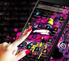 Graffiti Hot Lips Theme screenshot 2