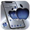 Metallic Apple Launcher Theme 🍏