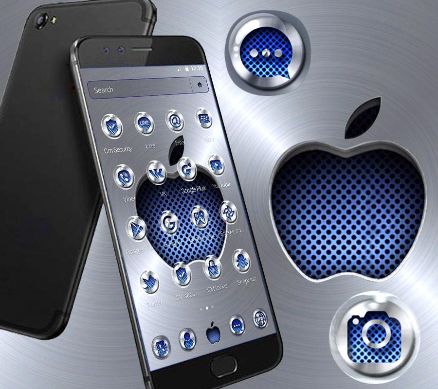 Metallic Apple Launcher Theme For Android Apk Download